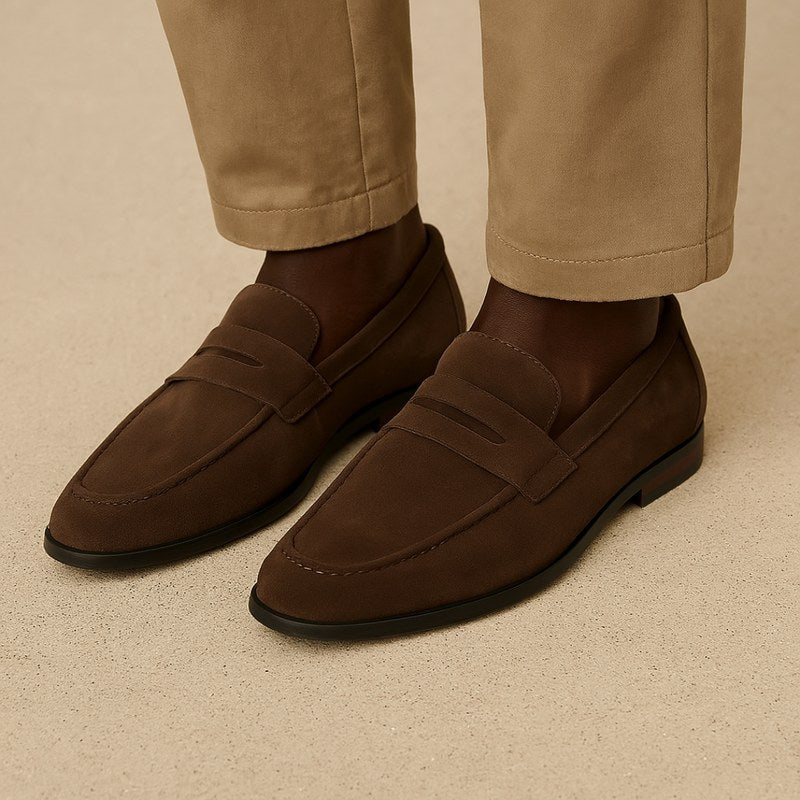 Hamish | Men's Slip-On Loafers, Penny Loafers | Direct Attire