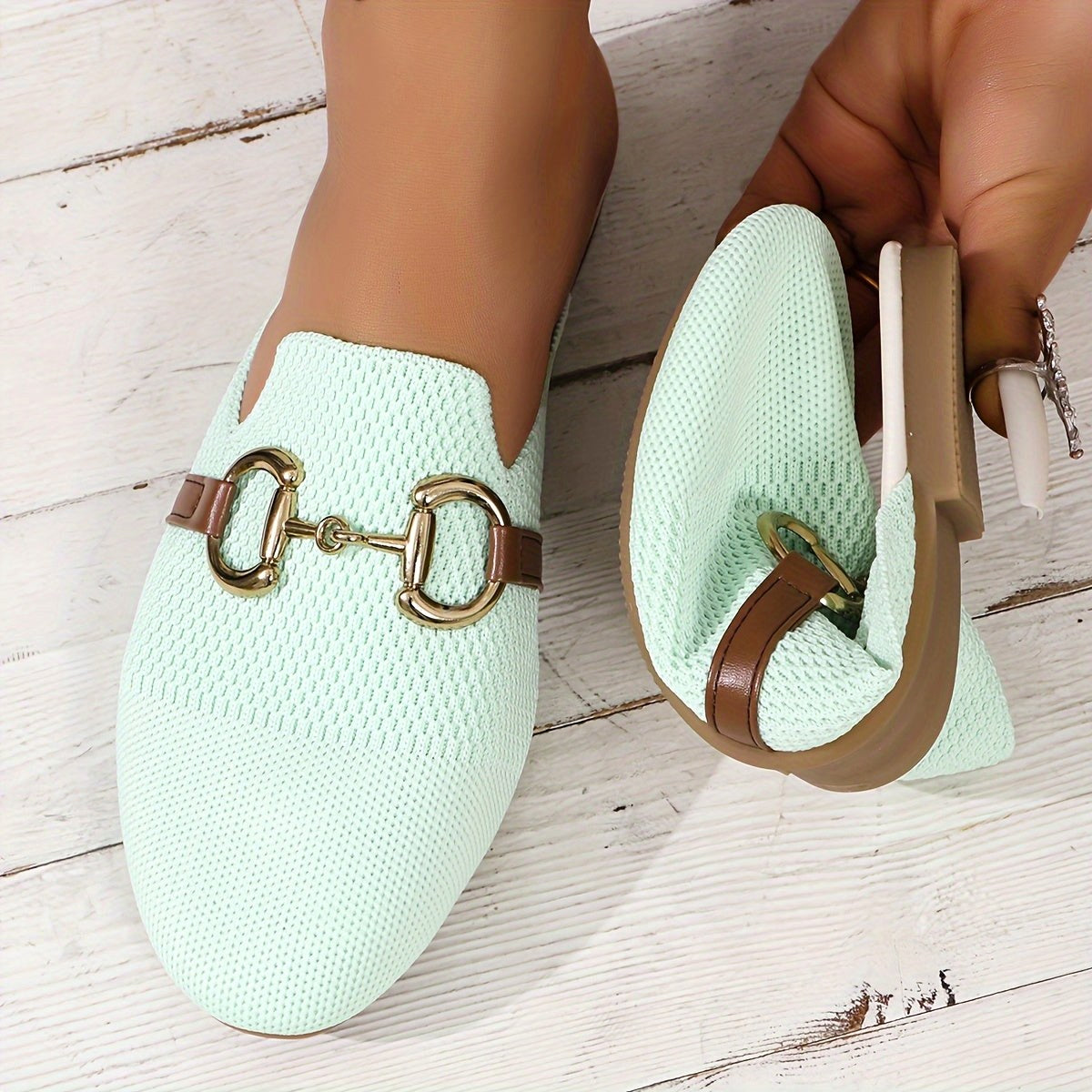 Harper | Women's Patterned Summer Slippers, Comfortable Summer Footwear for Holidays and Everyday Wear