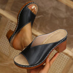 Harriet | Women's Orthopaedic Block Heel Sandals, Supportive Arch Sandals | Direct Attire