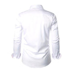 Hudson | Men's Paisley Accent Shirt, Smart Casual Shirt | Direct Attire