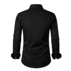 Hudson | Men's Paisley Accent Shirt, Smart Casual Shirt | Direct Attire