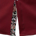 Hudson | Men's Paisley Accent Shirt, Smart Casual Shirt | Direct Attire