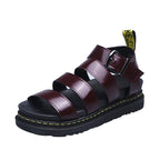 Indiana | Women's Platform Strappy Sandals, Buckle Closure Summer Sandals