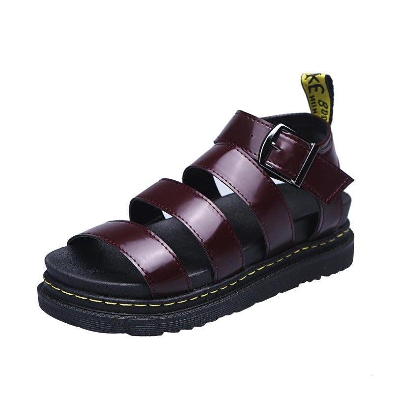 Indiana | Women's Platform Strappy Sandals, Buckle Closure Summer Sandals