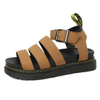 Indiana | Women's Platform Strappy Sandals, Buckle Closure Summer Sandals