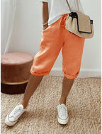 Jade | Women's Cotton Bermuda Shorts, Relaxed-Fit Warm-Weather Shorts | Direct Attire | Donkergrijs