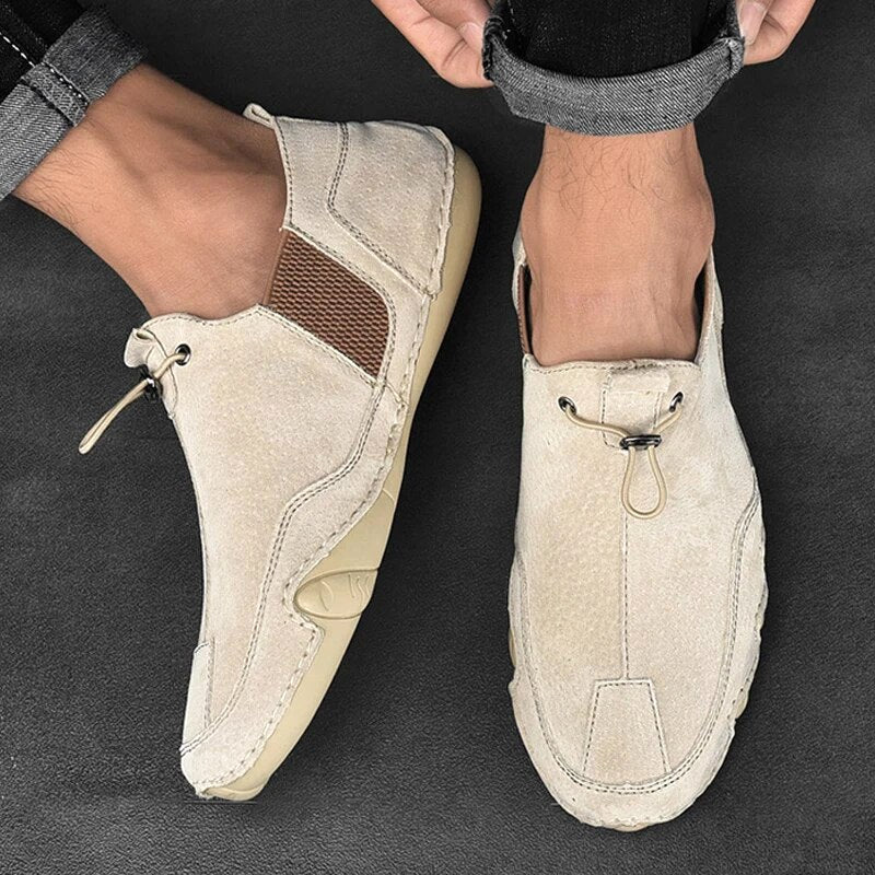 Jordan | Men's Leather Loafers, Slip-On Loafers | Direct Attire | Khaki