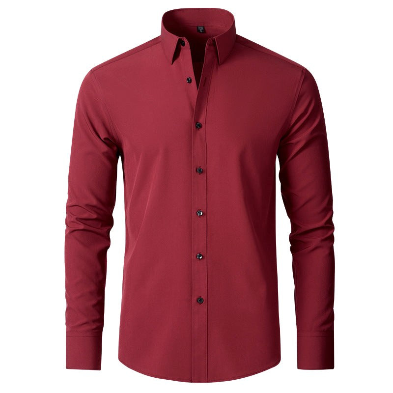 Kai | Men's Slim Stretch Shirt, Tailored Fit Shirt | Direct Attire