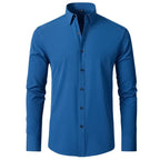 Kai | Men's Slim Stretch Shirt, Tailored Fit Shirt | Direct Attire