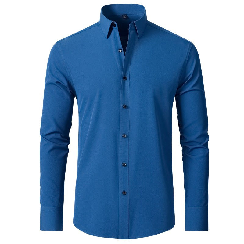 Kai | Men's Slim Stretch Shirt, Tailored Fit Shirt | Direct Attire