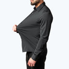 Kai | Men's Slim Stretch Shirt, Tailored Fit Shirt | Direct Attire | Pink