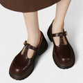 Kiara | Women's Orthopedic Mary Jane Shoes, Cushioned Arch Support Shoes | Direct Attire | Brown
