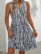 Kirra | Women's Lightweight Summer Dress, Fluid Graphic Print Dress | Direct Attire