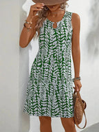Kirra | Women's Lightweight Summer Dress, Fluid Graphic Print Dress | Direct Attire