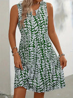 Kirra | Women's Lightweight Summer Dress, Fluid Graphic Print Dress | Direct Attire