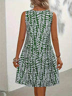 Kirra | Women's Lightweight Summer Dress, Fluid Graphic Print Dress | Direct Attire