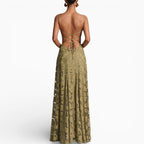 Kirra | Women's Sleeveless Maxi Dress with Floral Print, Fitted Bodice Occasion Dress | Direct Attire
