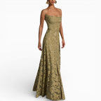 Kirra | Women's Sleeveless Maxi Dress with Floral Print, Fitted Bodice Occasion Dress | Direct Attire