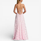 Kirra | Women's Sleeveless Maxi Dress with Floral Print, Fitted Bodice Occasion Dress | Direct Attire