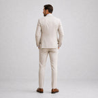 Kye | Men's Linen Three-Piece Suit with Waistcoat, Tailored Trouser Suit | Direct Attire | Grey