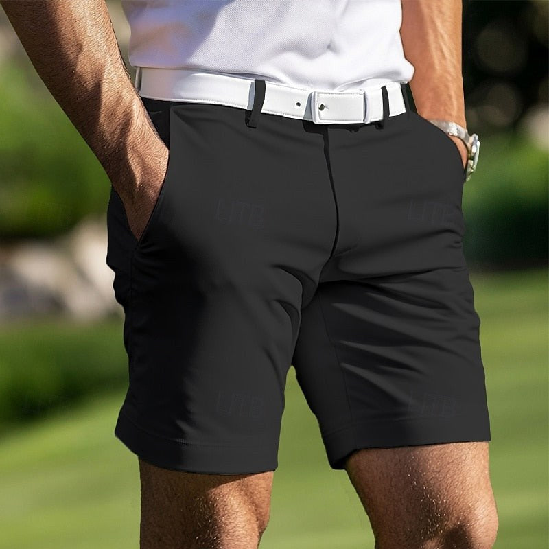 Kye | Men's Regular-Fit Shorts, Breathable Everyday Shorts | Direct Attire | Zwart