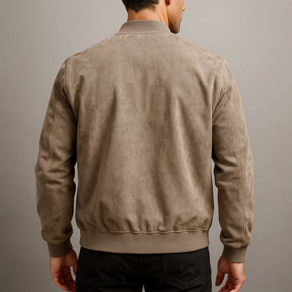 Lachlan | Men's Suede Leather Jacket, Tailored Smart Blazer | Direct Attire