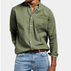 Lachlan | Men's Tailored Cotton Shirt, Smart Business Shirt | Direct Attire