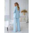 Lara | Women's Double-Breasted Two-Piece Suit, Tailored Blazer Suit | Direct Attire
