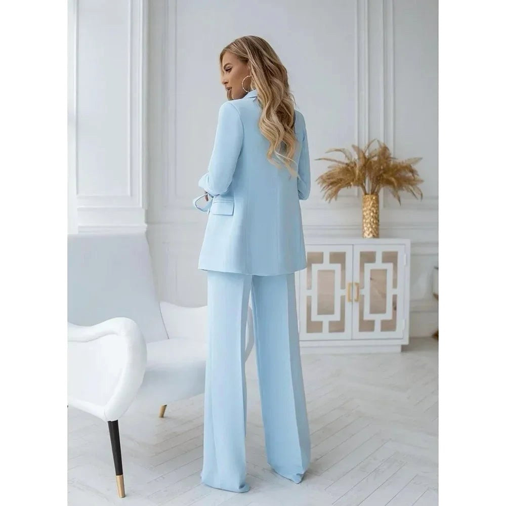 Lara | Women's Double-Breasted Two-Piece Suit, Tailored Blazer Suit | Direct Attire