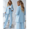 Lara | Women's Double-Breasted Two-Piece Suit, Tailored Blazer Suit | Direct Attire