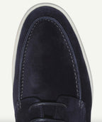 Levi | Men's Suede-Effect Lace-Up Loafers, Classic Everyday Loafers | Direct Attire
