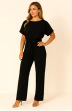 Liana | Women's Ponte Knit Batwing Jumpsuit, Relaxed-Fit One-Piece | Direct Attire | Dark Blue