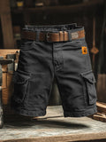 Lincoln | Men's Relaxed Cargo Trousers, Outdoor Casual Trousers | Direct Attire | Black