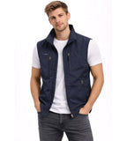 Logan | Men's Lightweight Gilet with Zip Closure, Outdoor Gilet | Direct Attire | Grijs