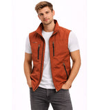 Logan | Men's Lightweight Gilet with Zip Closure, Outdoor Gilet | Direct Attire | Donkerblauw
