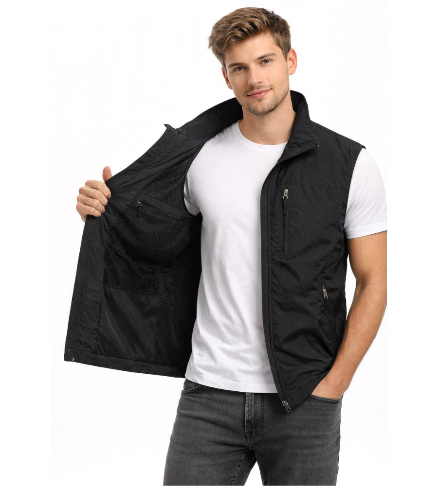 Logan | Men's Lightweight Gilet with Zip Closure, Outdoor Gilet | Direct Attire