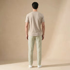 Luke | Men's Linen Trousers, Regular Fit Summer Trousers | Direct Attire | Blauw