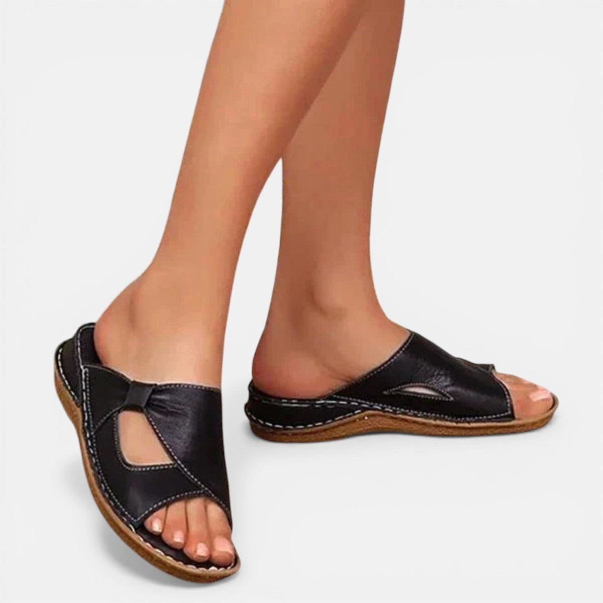 Mackenzie | Women's Orthopaedic Slip-On Sandals, Comfortable Walking Sandals