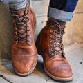 Maddox | Men's Leather Boots with Comfortable Fit, Classic Leather Boots | Direct Attire