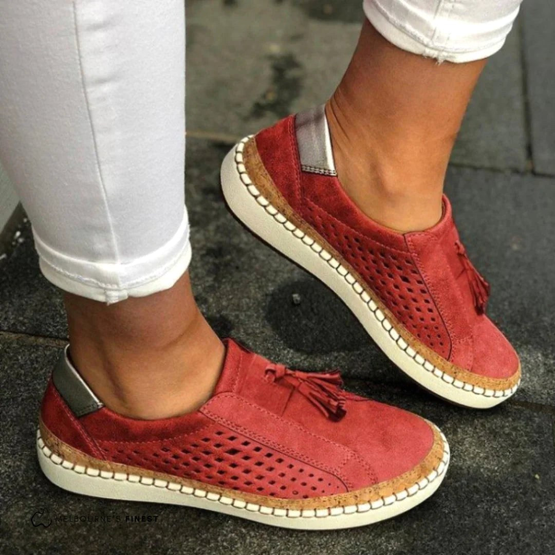 Meagan | Women's Orthopaedic Slip-On Trainers, Cushioned Comfort Shoes