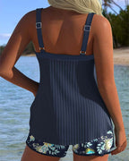 Mikayla | Women's Soft Tankini Top, Bohemian Beach Swimwear | Direct Attire