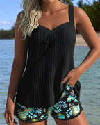 Mikayla | Women's Soft Tankini Top, Bohemian Beach Swimwear | Direct Attire