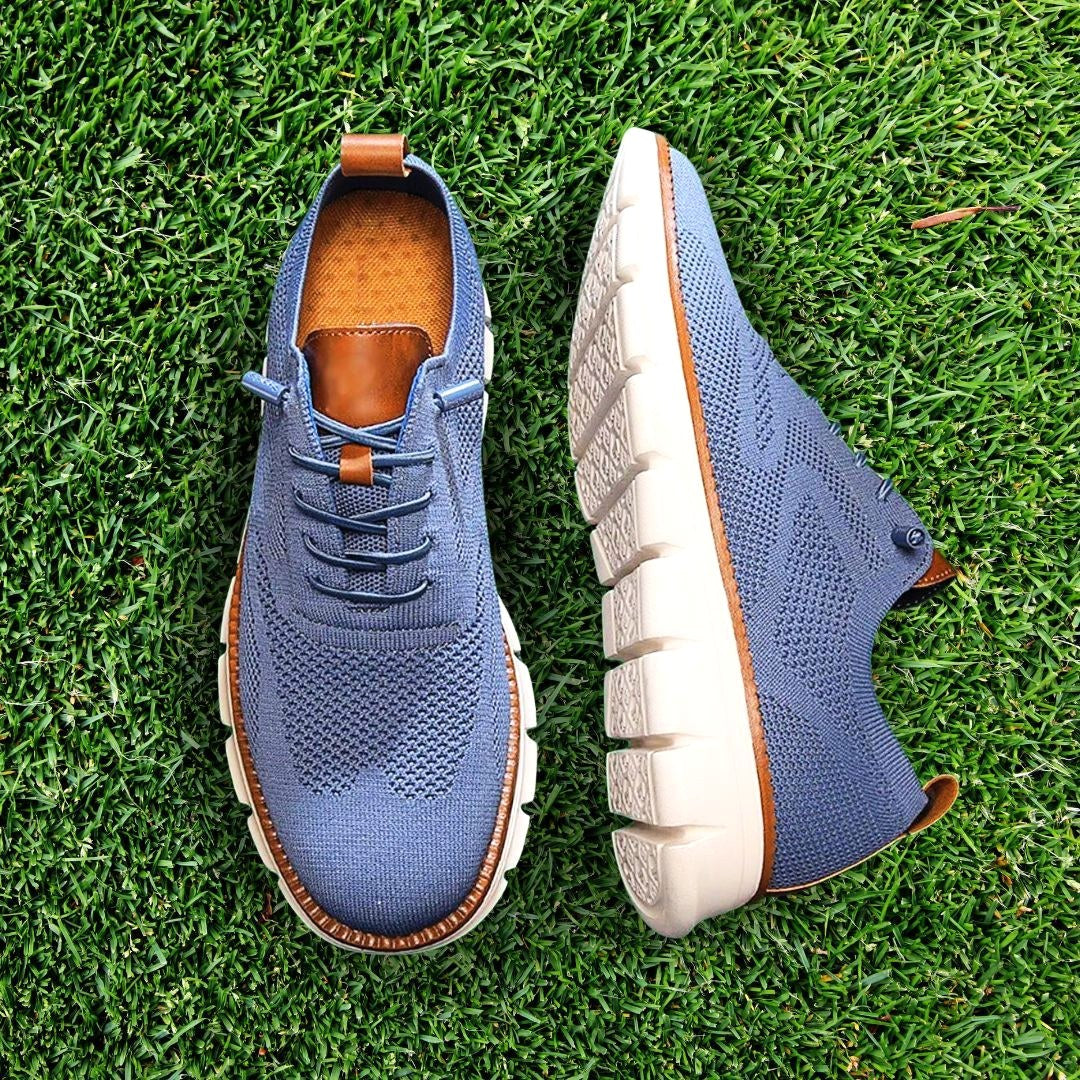 Mitchell | Men's Orthopedic Walking Shoes, Wide Toe Box Support Shoes | Direct Attire