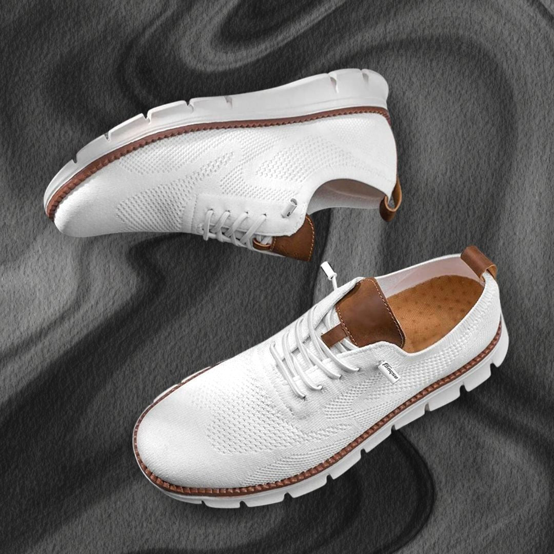 Mitchell | Men's Orthopedic Walking Shoes, Wide Toe Box Support Shoes | Direct Attire