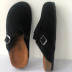 Murray | Unisex Leather Sandals, Slip-On Summer Sandals | Direct Attire