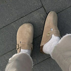 Murray | Unisex Leather Sandals, Slip-On Summer Sandals | Direct Attire