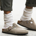 Murray | Unisex Leather Sandals, Slip-On Summer Sandals | Direct Attire