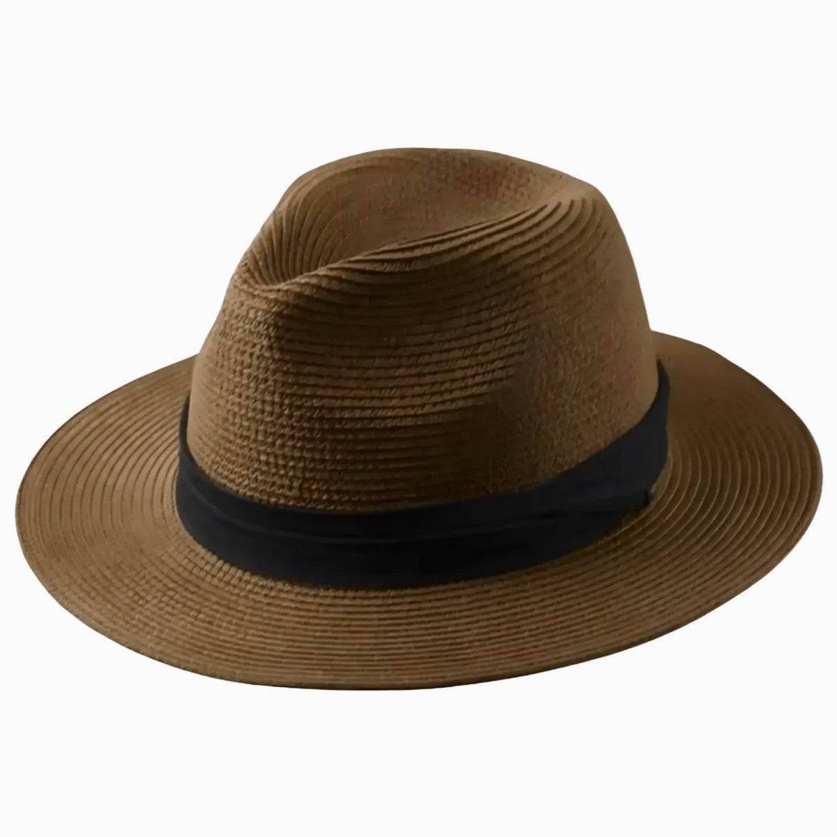 Noah | Men's Classic Panama Hat, Wide-Brim Straw Hat | Direct Attire