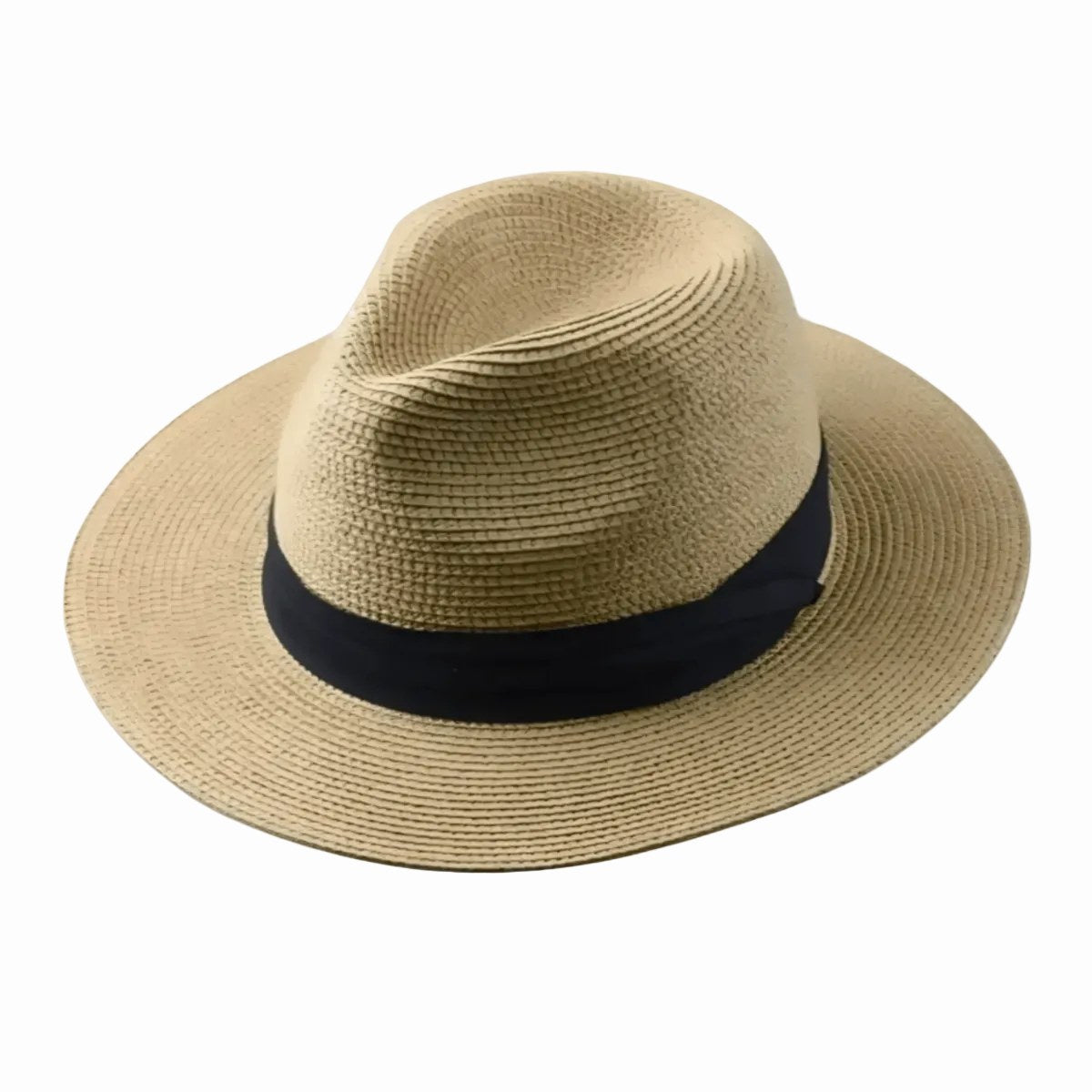 Noah | Men's Classic Panama Hat, Wide-Brim Straw Hat | Direct Attire