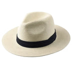 Noah | Men's Classic Panama Hat, Wide-Brim Straw Hat | Direct Attire